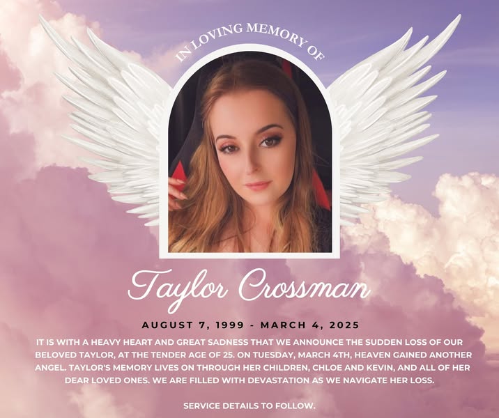 Taylor Crossman Brantford, ON Obituary Death: Beloved Mother of Two Resident dies in an Accident